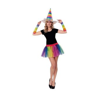 Kostuums voor Volwassenen My Other Me Tut&uacute; Rainbow Multicolour &Eacute;&eacute;n maat 1