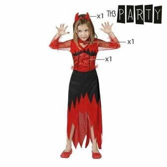 Kostuums voor Kinderen Th3 Party Multicolour Demon (3 Onderdelen) - Maat: 5-6 Jaar 4