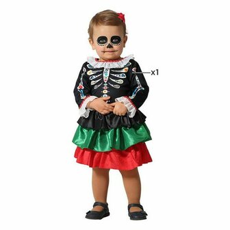 Kostuums voor Kinderen Multicolour Skelet - Maat: 12-24 Maanden 3
