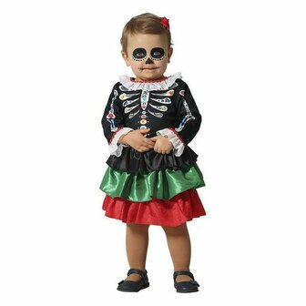 Kostuums voor Kinderen Multicolour Skelet - Maat: 12-24 Maanden 4