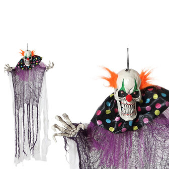 Hangende Clown Halloween 66673 (120 x 80 x 10 cm) 120 x 80 x 10 cm 1