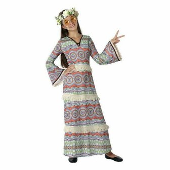 Kostuums voor Kinderen Hippie - Maat: 5-6 Jaar 1