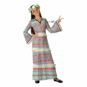 Kostuums voor Kinderen Hippie - Maat: 5-6 Jaar 3