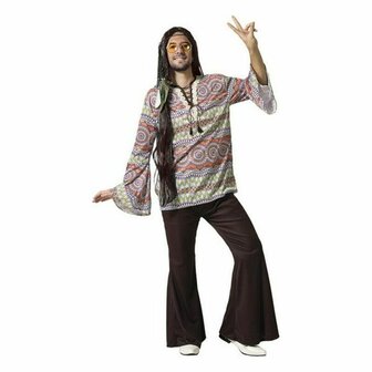 Kostuums voor Volwassenen Hippie - Maat: XS/S 1