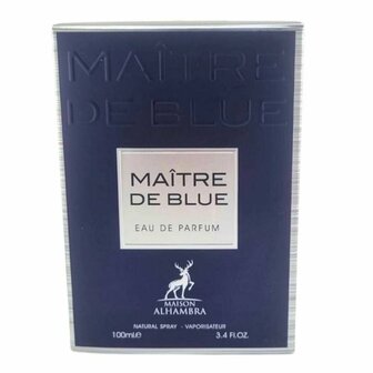 Herenparfum Maison Alhambra EDP Ma&icirc;tre de Blue 100 ml 2