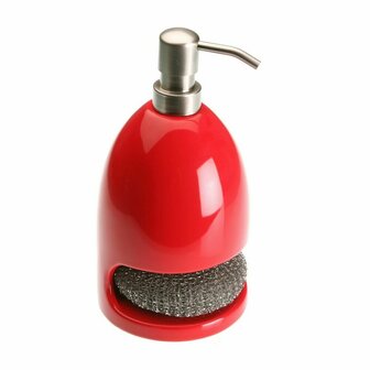 Zeepdispenser Versa Schuurspons Keramisch (11 x 21 x 11 cm) 1