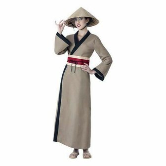Kostuums voor Volwassenen Bruin Chinese - Maat: XS/S 1