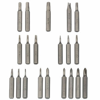Elektrische schroevendraaier Startech CTK20PCEDRIVE 20 pcs 8