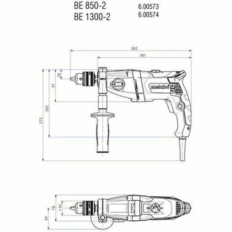 Schroevendraaier Metabo 6798308 1300 W 5