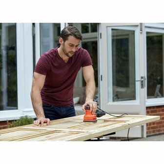 Vlakschuurmachine Black &amp; Decker BEW210 230 W 125 mm 3