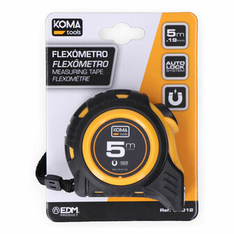 Rolmaat Koma Tools Magnet ABS 5 m x 19 mm 5