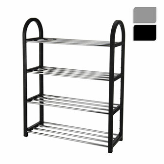 Schoenenrek 5five Simply Smart Metaal Aluminium 50 x 65 x 19 cm 4 Planken 2