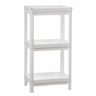 Badkamerschappen Ballete Wit Plastic 35,5 x 23 x 75 cm 1