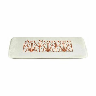 Badkleed Art Nouveau Wit Brons 40 x 1,5 x 60 cm (12 Stuks) 2