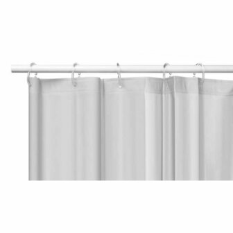 Douchegordijn Grijs Polyethyleen EVA 180 x 180 cm (12 Stuks) 3
