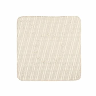 Antislipmat voor in de douche Beige PVC 53 x 52,5 x 1 cm (6 Stuks) 2