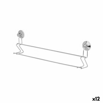 Handdoekrek met stang Staal ABS 54 x 15 x 6,5 cm (12 Stuks) Dubbel 1