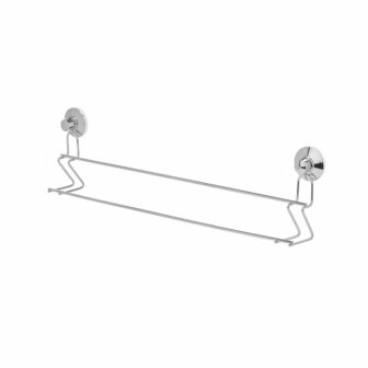 Handdoekrek met stang Staal ABS 54 x 15 x 6,5 cm (12 Stuks) Dubbel 2