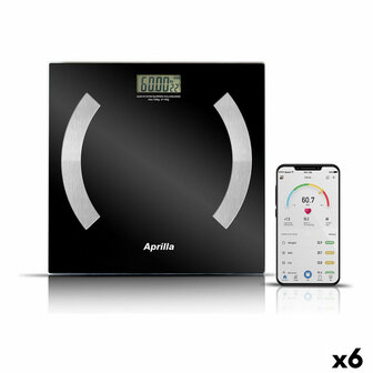 Bluetooth Digitale Weegschaal Aprilla (6 Stuks) 1