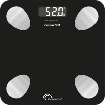 Digitale Personenweegschaal Little Balance 8685 Zwart 180 kg 4