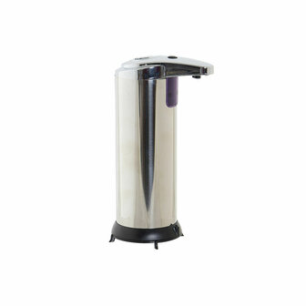 Automatische Zeepdispenser met Sensor DKD Home Decor Zwart Multicolour Zilverkleurig ABS Plastic 11,1 x 7,5 x 19 cm 250 ml 1