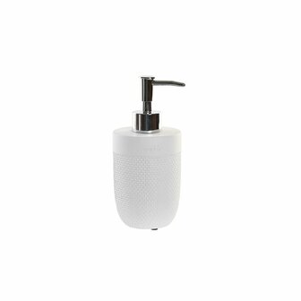 Zeepdispenser DKD Home Decor Cement Wit Polypropyleen 1