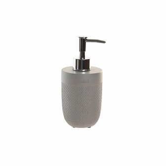 Zeepdispenser DKD Home Decor Grijs Cement Polypropyleen 1
