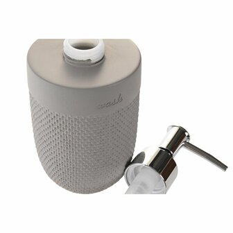 Zeepdispenser DKD Home Decor Grijs Cement Polypropyleen 2