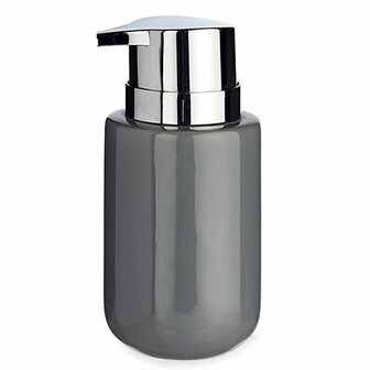 Zeepdispenser Grijs Zilverkleurig Metaal Keramisch 350 ml (6 Stuks) 2