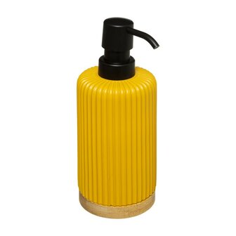 Zeepdispenser 5five Simply Smart Colors Mosterd 1