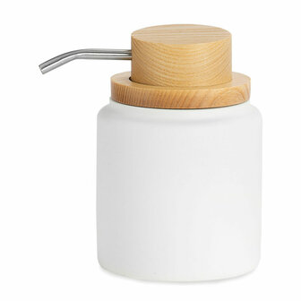 Zeepdispenser Andrea House ba22084 Polyresin Essenhout Wit 300 ml 1