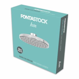 Douchekop Fontastock AS&Oacute;N ABS &Oslash; 20 cm 2