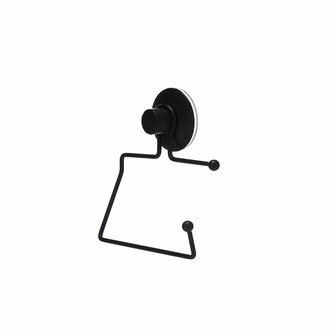 Toiletrolhouder Zwart Staal ABS 12 x 14 x 3,5 cm (12 Stuks) 2