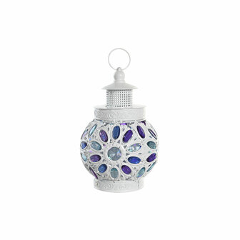 Bureaulamp DKD Home Decor Metaal Wit Multicolour 220 V 50 W 19 x 19 x 33 cm 1