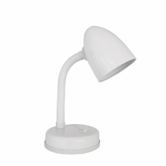 Bureaulamp EDM Amsterdam E27 60 W Flexo/bureaulamp Wit Metaal 13 x 34 cm (1 Stuks) 2