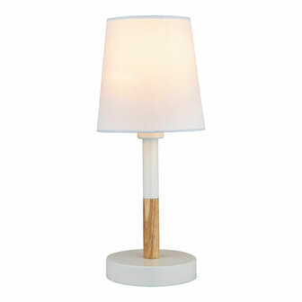Bureaulamp EDM 32016 Wit Hout Staal 40 W 220-240 V &Oslash; 13 x 32 cm 1