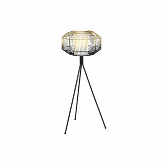 Vloerlamp DKD Home Decor Zwart Gouden Ijzer 50 W 220 V 39 x 39 x 103 cm 4