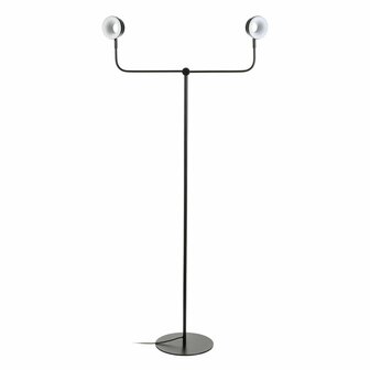 Vloerlamp 70 x 70 x 154 cm Zwart Staal 1