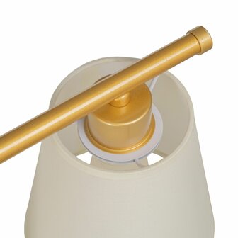 Muurlamp 82 x 20 x 25 cm Gouden Metaal Modern 2