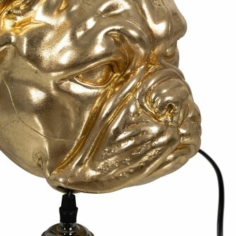 Wandlamp Gouden Hars A 40 W Hond 220-240 V 28 x 26,5 x 23 cm 5