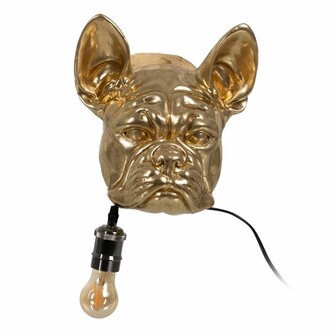 Wandlamp Gouden Hars A 40 W Hond 220-240 V 28 x 26,5 x 23 cm 7