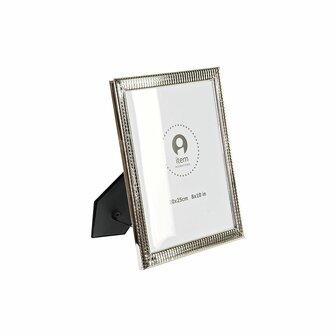 Fotolijsten DKD Home Decor Zilverkleurig Metaal Shabby Chic 22 x 2 x 27 cm 1