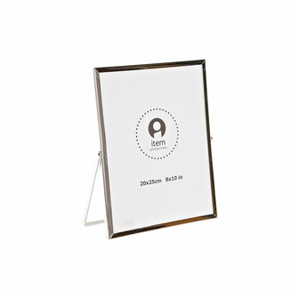 Fotolijsten DKD Home Decor Zilverkleurig Metaal 21 x 2 x 26 cm Traditioneel 1