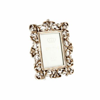Fotolijsten DKD Home Decor 18 x 2 x 25 cm Gouden Hars Shabby Chic 1