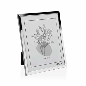 Fotolijstje Versa Zilverkleurig Metaal Minimalist 1 x 20,5 x 15,5 cm 1