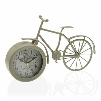 Tafelklok Bicicle Versa Grijs Metaal (6 x 20 x 33 cm) (6 x 20 x 33 cm) 1