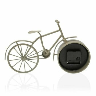Tafelklok Bicicle Versa Grijs Metaal (6 x 20 x 33 cm) (6 x 20 x 33 cm) 2