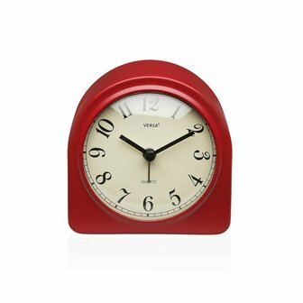 Tafelklok Versa Luxa Rood Plastic 5,8 x 10 x 10 cm 1