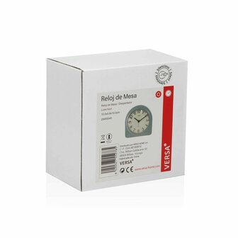 Tafelklok Versa Luxa Blauw Plastic 5,8 x 10 x 10 cm 4