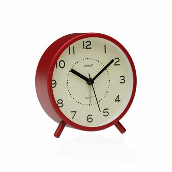 Tafelklok Versa Zeal Rood Plastic 5,4 x 11,8 x 11 cm 1